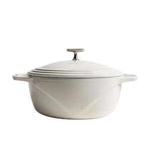 Casseroles Dutch Ovens: Lodge Cast Iron Enamel Dutch Oven 7.09L - 30cm - 3 Colours