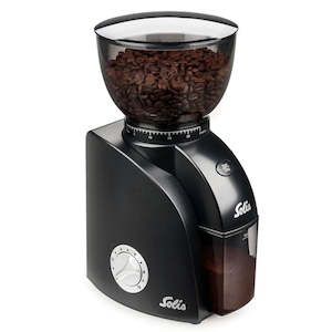 Solis Scala Zero Static Burr Grinder - Black