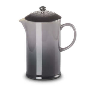 Le Creuset Stoneware Coffee Press - 1L - Flint