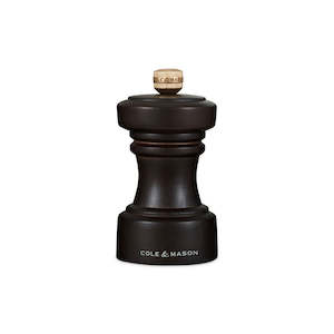 Cole & Mason Hoxton Chocolate Wood Salt Mill - 10.4cm