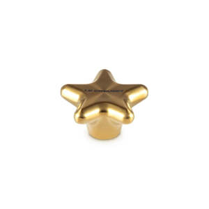 Le Creuset Signature Gold Star Knob - 5.7cm