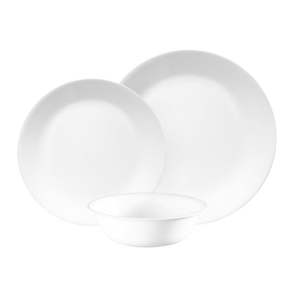 Corelle Dinner Set Winter Frost White - 12 Piece