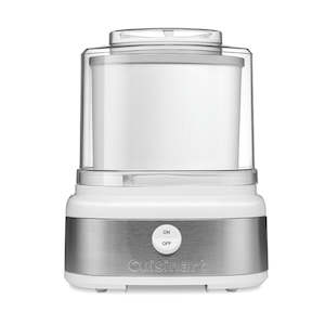 Cuisinart White/Stainless Steel Ice Cream Maker - 1.5L