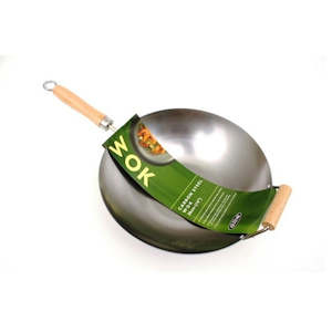 D.Line Carbon Steel Wok - 36cm