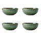 Mikasa Jardin Stoneware 4 Piece Cereal Bowl Set - 15cm - Green