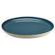 Emile Henry XL Plate - 28cm - Blue Flame / Ivory