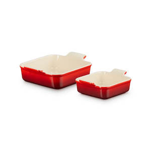 Le Creuset Heritage Square Baking Dishes - Set of 2