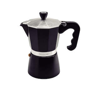 Tramontina Italian Espresso Coffee Maker - Black - 320ml - 6 Cup