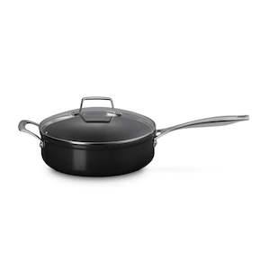 Le Creuset Essential Non-Stick Ceramic Saute Pan with Glass Lid - 26cm