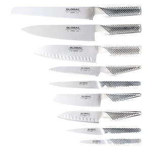 GLOBAL Ikasu X 10 Piece Knife Block Set