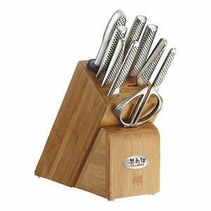 Global Takashi 10 Piece Knife Block Set