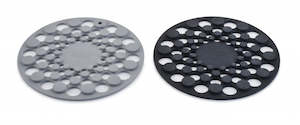 Joseph Joseph Spot-On Set of 2 Silicone Trivets (Round) - Grey