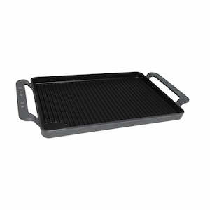 Chasseur: Chasseur Rectangular Grill 42 x 24cm Caviar