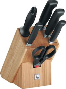 Zwilling: Zwilling FOUR STAR Knife Block 7pc Set