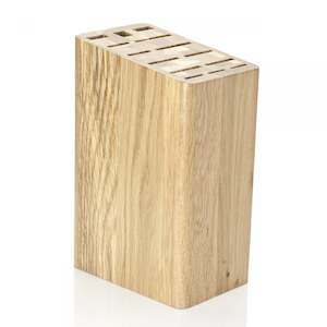 Taylors Oak Universal Knife Block - 8130