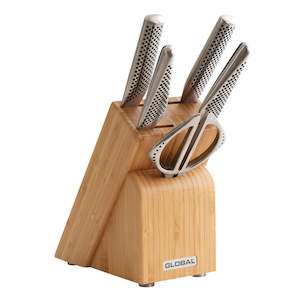 GLOBAL Takashi 6pc Knife Block Set