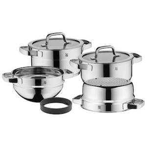 Wmf Compact Cuisine Cookware Set Stackable 4 Piece