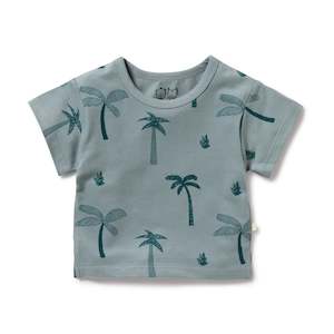 Wilson + Frenchy Palm Days Organic Tee -  Cotton Jersey