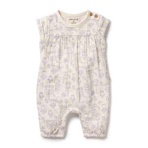 Wilson + Frenchy Flow Organic Crinkle Jumpsuit - Cotton Gauze