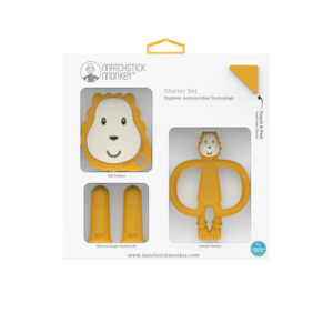 Matchstick Monkey - Ludo Lion Teether Starter Set