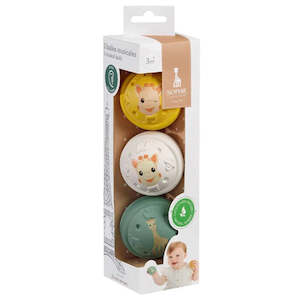 Baby Shower Gift Ideas: Sophie la Giraffe 3 Musical Balls