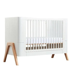 New Trending: Gaia Hera Cot Bed Scandi White/Natural