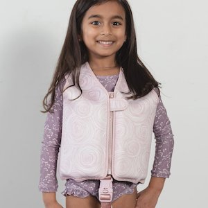 Current Tyed Float Vest Line Rose