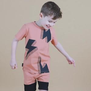 Tiny Tribe Lightening Tee Clay