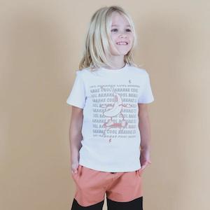 Tiny Tribe Cool Bananas Tee White