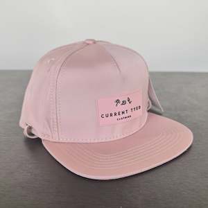 Current Tyed Waterproof Snapback Cap Pink