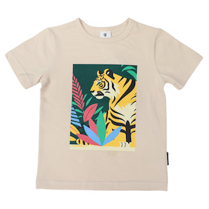 Korango Jungle Tiger Tee - Cloud