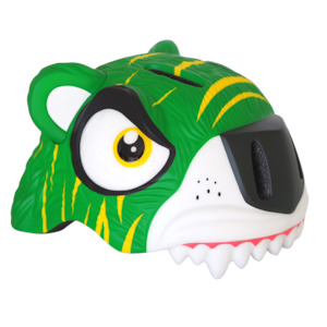 Non-store-based: Green Tiger Kids Helmet