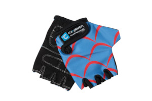 Kids Bike Gloves Blue Dragon