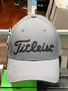 label: New: Titleist Players Performance Ball Marker Hat Charcoal - Black