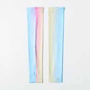 Clothing wholesaling: Kids UV Protective UPF 50+ Cooling Arm Sleeves with Thumb Holes A Pair XS