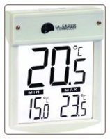 Weather station accessories, weather station: La crosse WT62 window thermometer