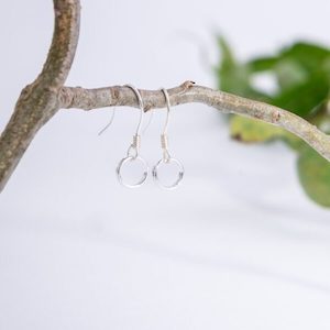 Earrings: Sterling Silver Shepherd Hooks