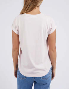 Foxwood Effortless Tee Barely Pink