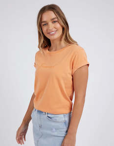 Womenswear: Foxwood Signature Tee Tangerine