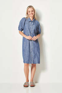 Womenswear: Verge Enrich Dress - Cobalt