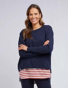 Womenswear: Elm Divine Crew Navy