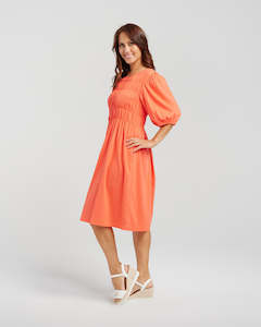 Zafina Sienna Dress Coral