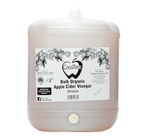 Bulk Organic Apple Cider Vinegar – 20L