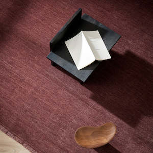 Merlot Wool Floor Rug