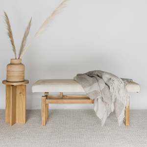 Argentinian Cowhide Bench (M) (Slim) No.7