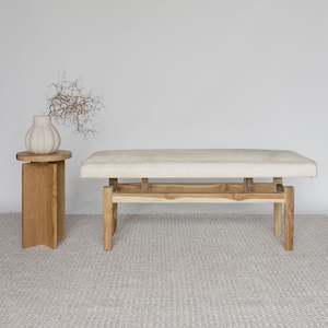 Argentinian Cowhide Bench (M) (Slim) No.1