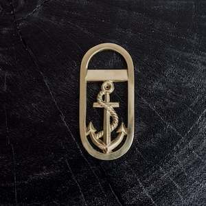 Brass Anchor Bottle Opener