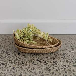 Natural Small Oval Tray