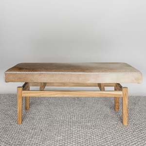 Argentinean Cowhide Bench (M) No.1