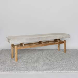 Argentinean Cowhide Bench (L) (Slim) No.8